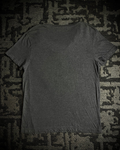 Discovered Fringed Draped Graphic T-Shirt
