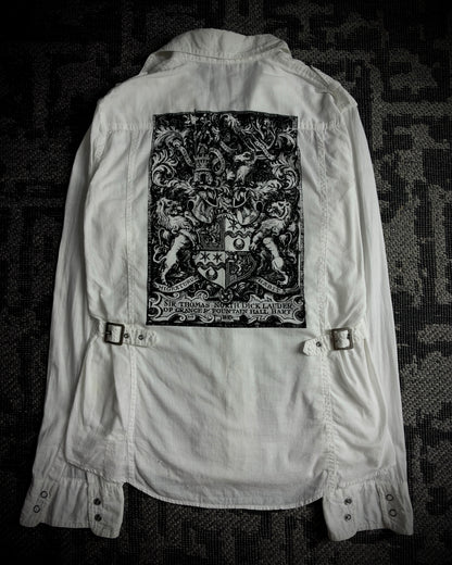 Tete Homme Heraldic Graphic Utility Shirt