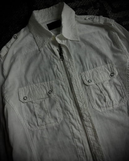 Tete Homme Heraldic Graphic Utility Shirt