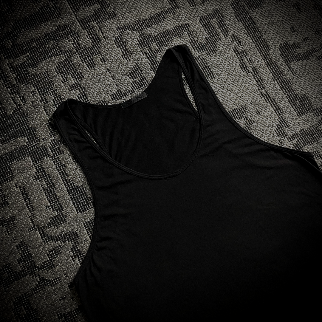 Kmrii Black Tank top