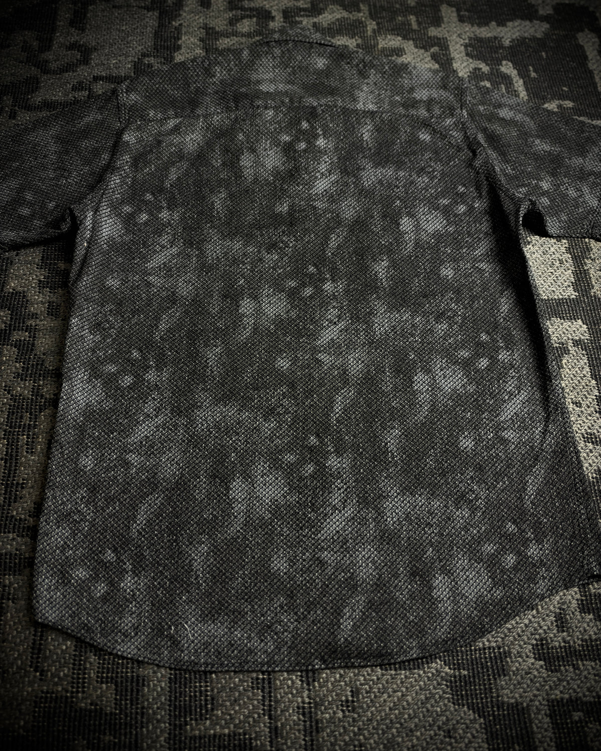 Tornado Mart Snake Pattern Short Sleeve Shirt