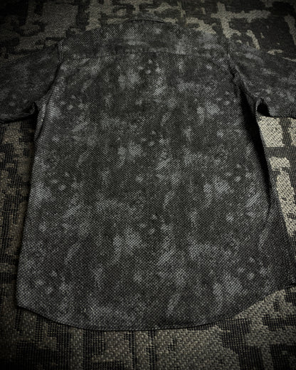 Tornado Mart Snake Pattern Short Sleeve Shirt