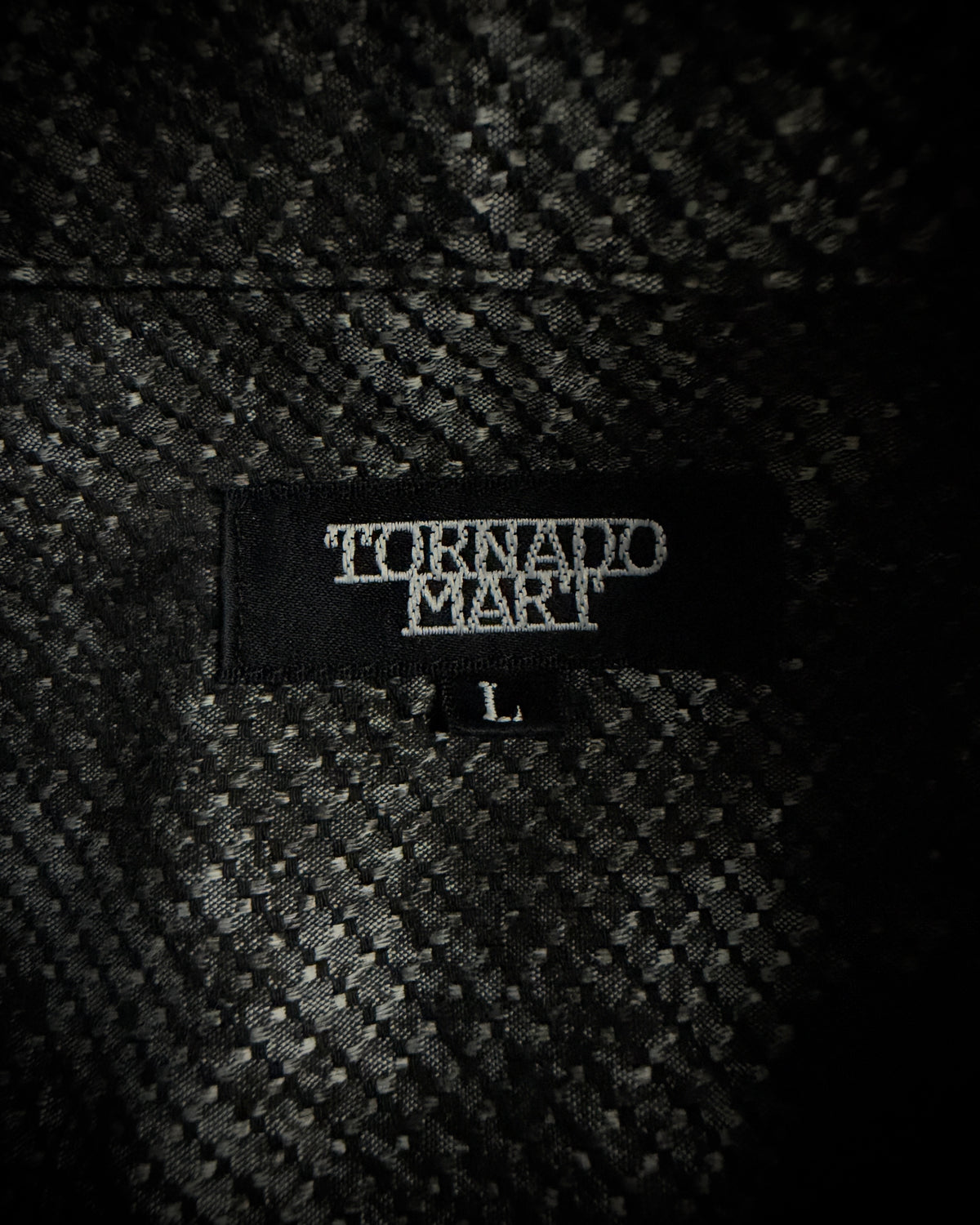 Tornado Mart Snake Pattern Short Sleeve Shirt