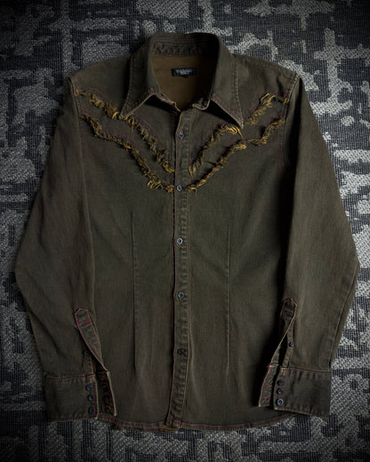 Tornado Mart Distressed Western Shirt