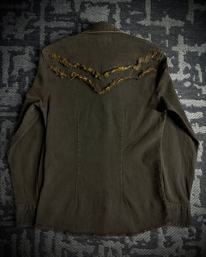 Tornado Mart Distressed Western Shirt