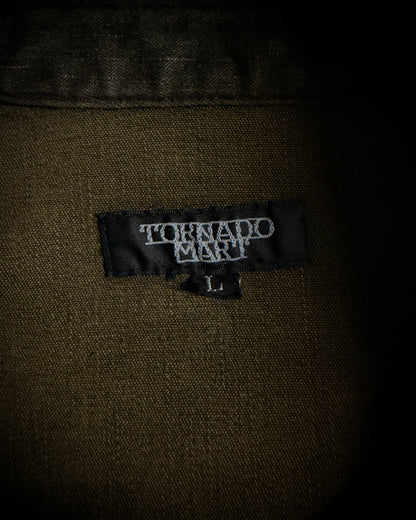 Tornado Mart Distressed Western Shirt