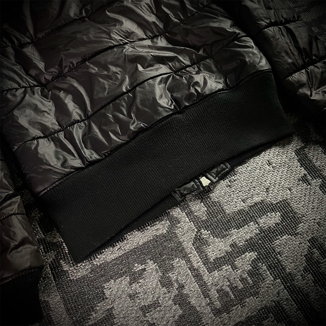 Lowbox Fur Hoodie Puffer Faded Jacket