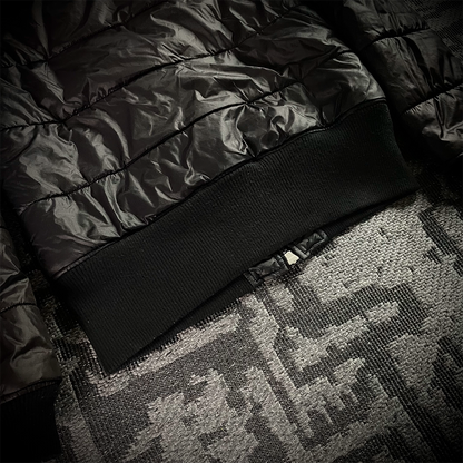 Lowbox Fur Hoodie Puffer Faded Jacket