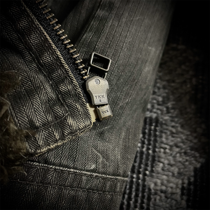 Spinalh Lace Up Fur Jacket