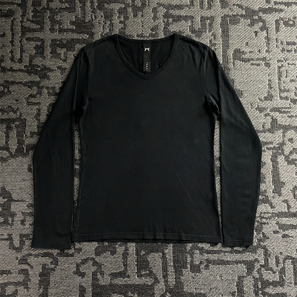 Roar Guns Swarovski Cross Gun Long Sleeve Black