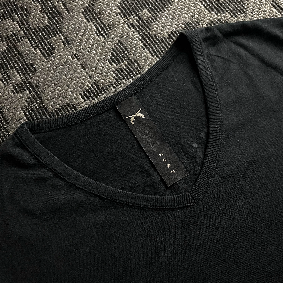 Roar Guns Swarovski Cross Gun Long Sleeve Black