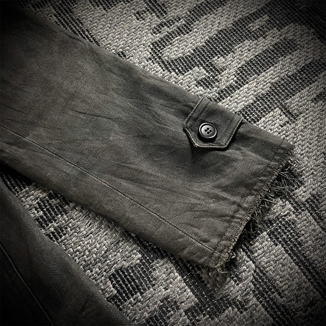 Custom Culture Glitter Distressed Denim Jacket