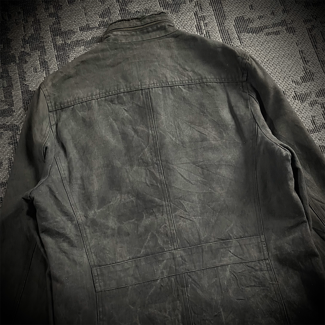 Custom Culture Glitter Distressed Denim Jacket