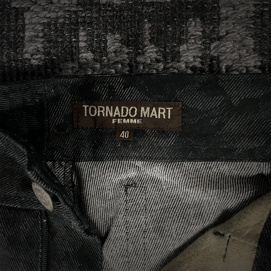 Tornado Mart Femme Floral Pattern Boot Cut Flared Pants