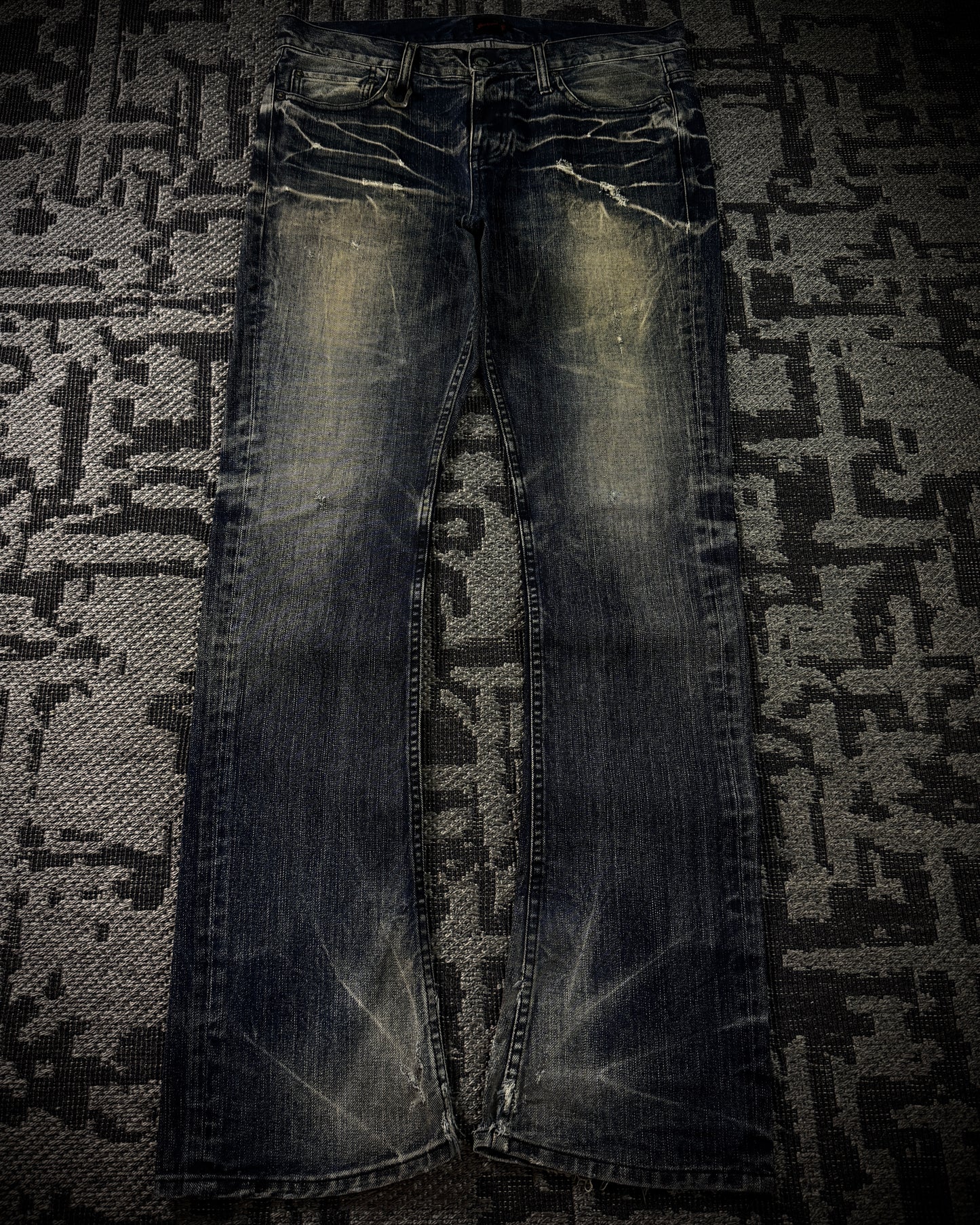Jackrose Vintage Whiskered Fade J-Cut Denim