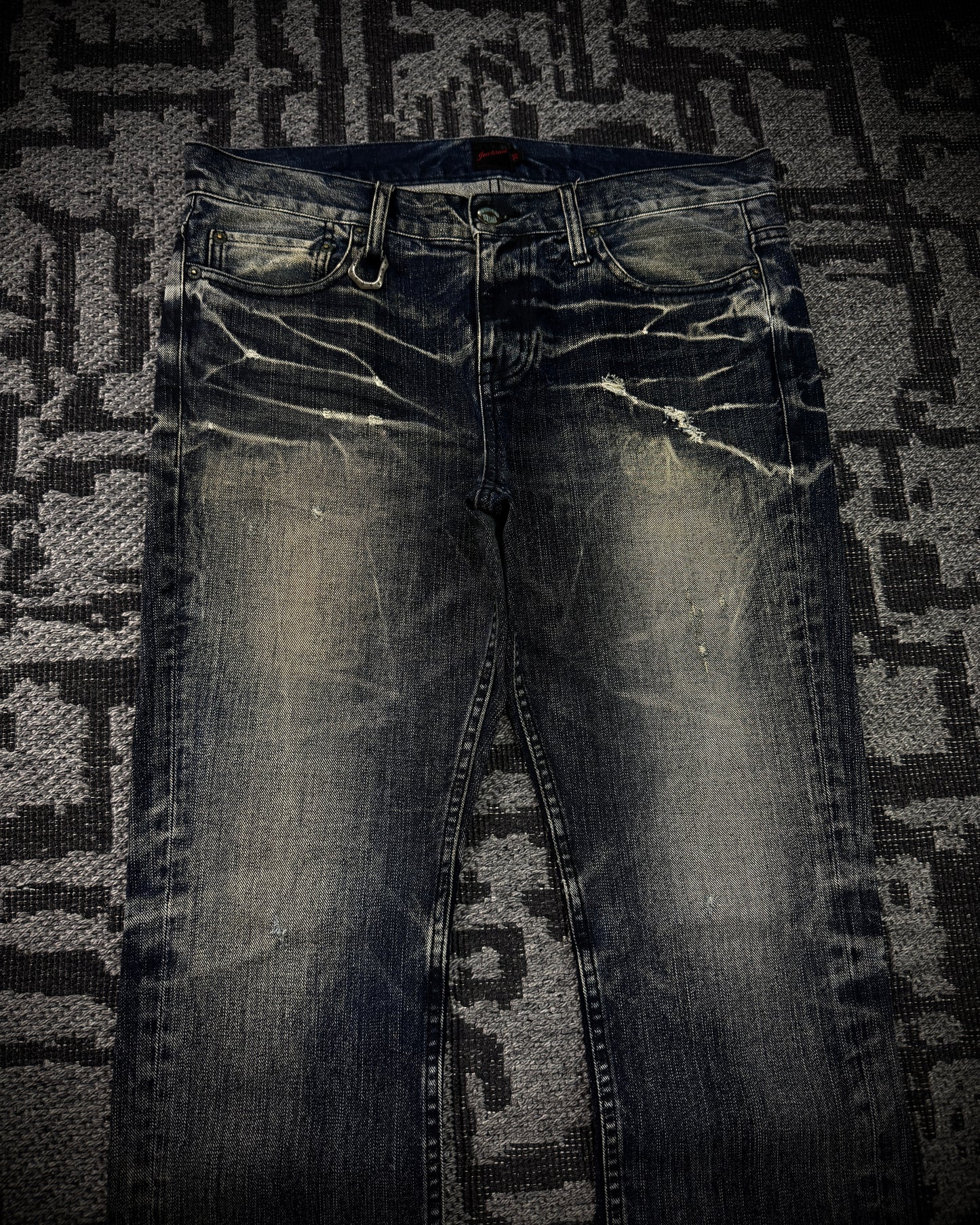 Jackrose Vintage Whiskered Fade J-Cut Denim