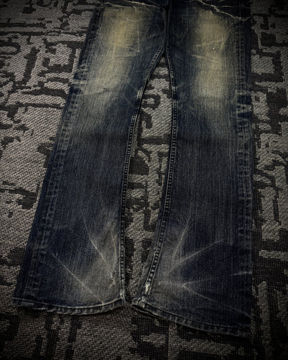Jackrose Vintage Whiskered Fade J-Cut Denim