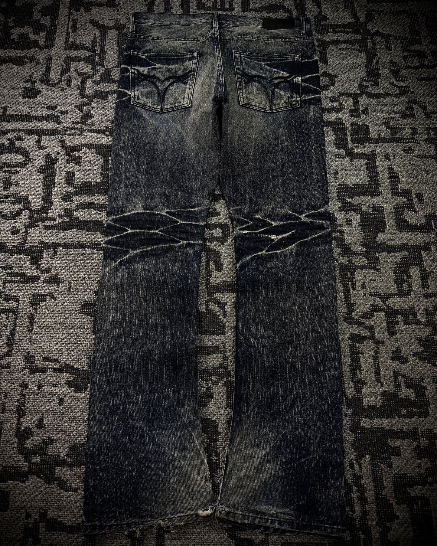 Jackrose Vintage Whiskered Fade J-Cut Denim