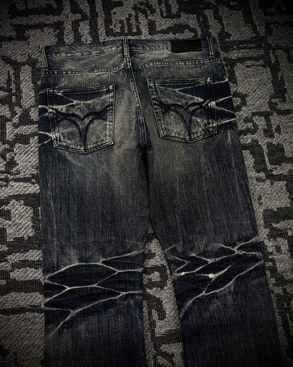 Jackrose Vintage Whiskered Fade J-Cut Denim