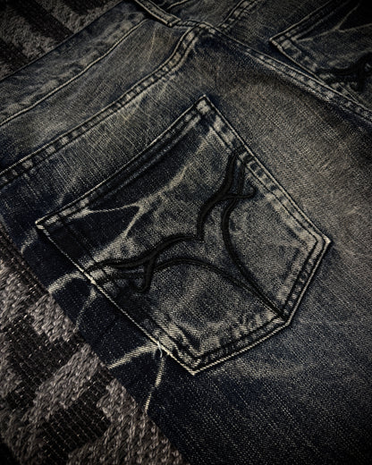 Jackrose Vintage Whiskered Fade J-Cut Denim