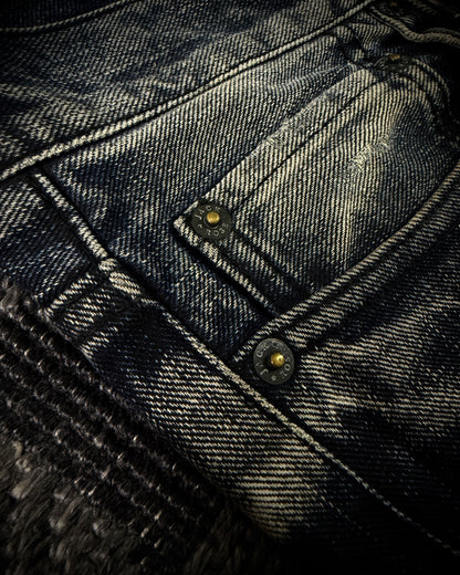 Jackrose Vintage Whiskered Fade J-Cut Denim