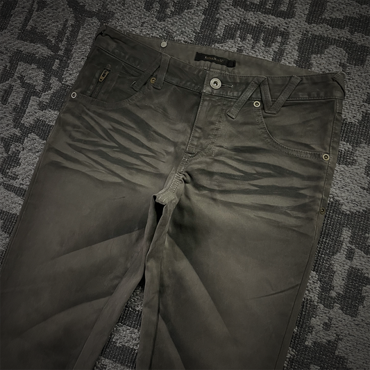 Tornado Mart Smoke Wash Spring Skinny Pants