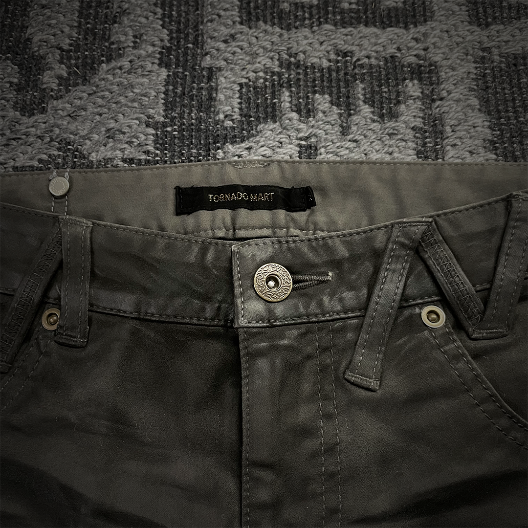 Tornado Mart Smoke Wash Spring Skinny Pants