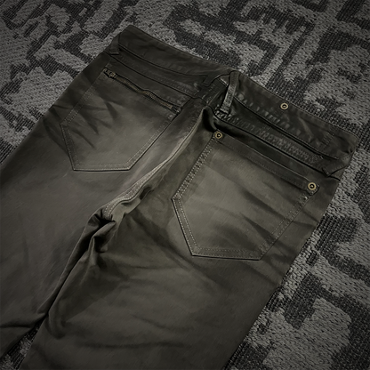 Tornado Mart Smoke Wash Spring Skinny Pants