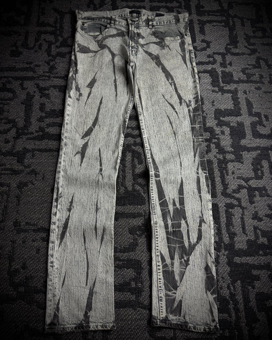Kill City Constructors Shattered Acid Slim Straight Denim