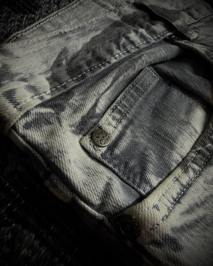 Kill City Constructors Shattered Acid Slim Straight Denim