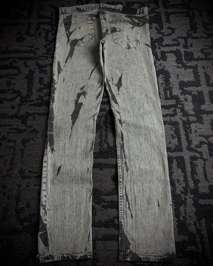 Kill City Constructors Shattered Acid Slim Straight Denim