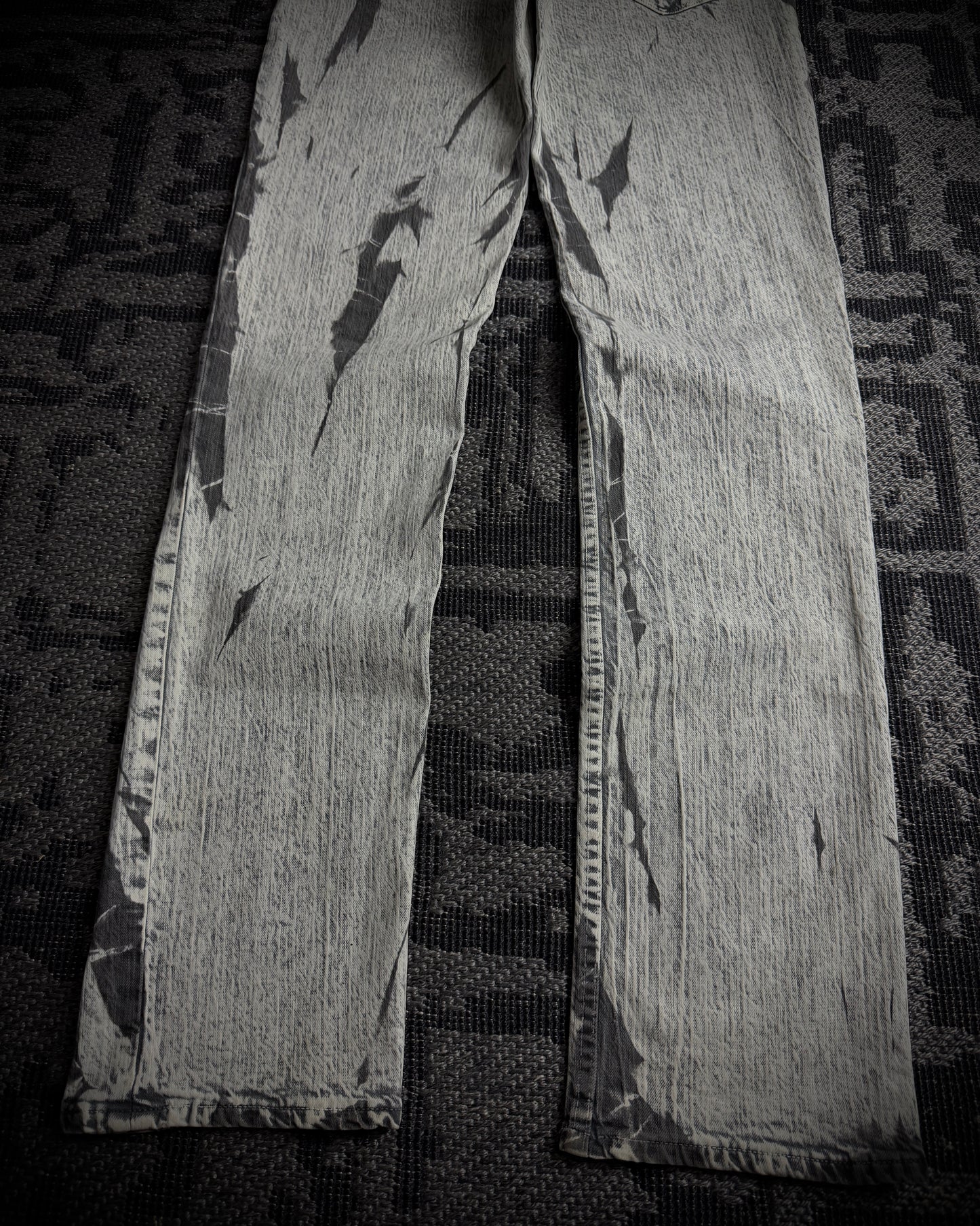 Kill City Constructors Shattered Acid Slim Straight Denim