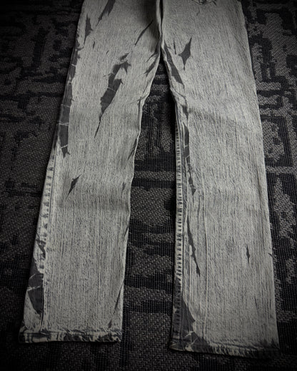 Kill City Constructors Shattered Acid Slim Straight Denim