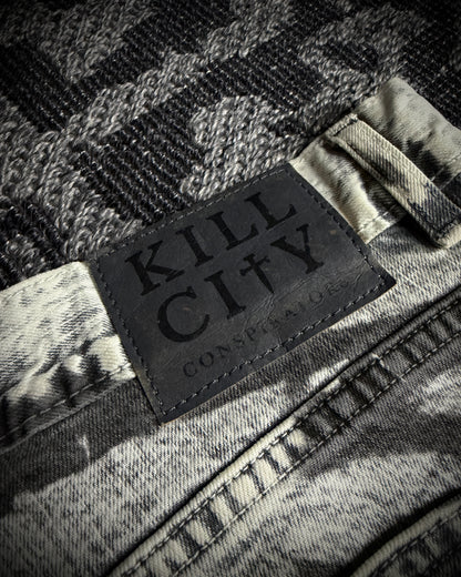 Kill City Constructors Shattered Acid Slim Straight Denim