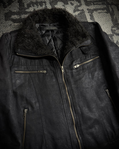 Schlussel Faux Fur Coated Jacket