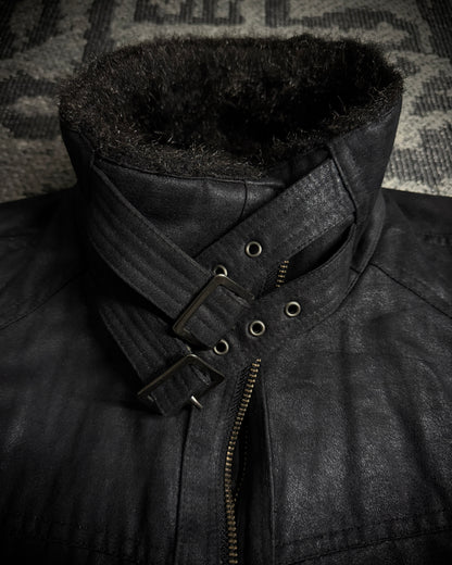 Schlussel Faux Fur Coated Jacket
