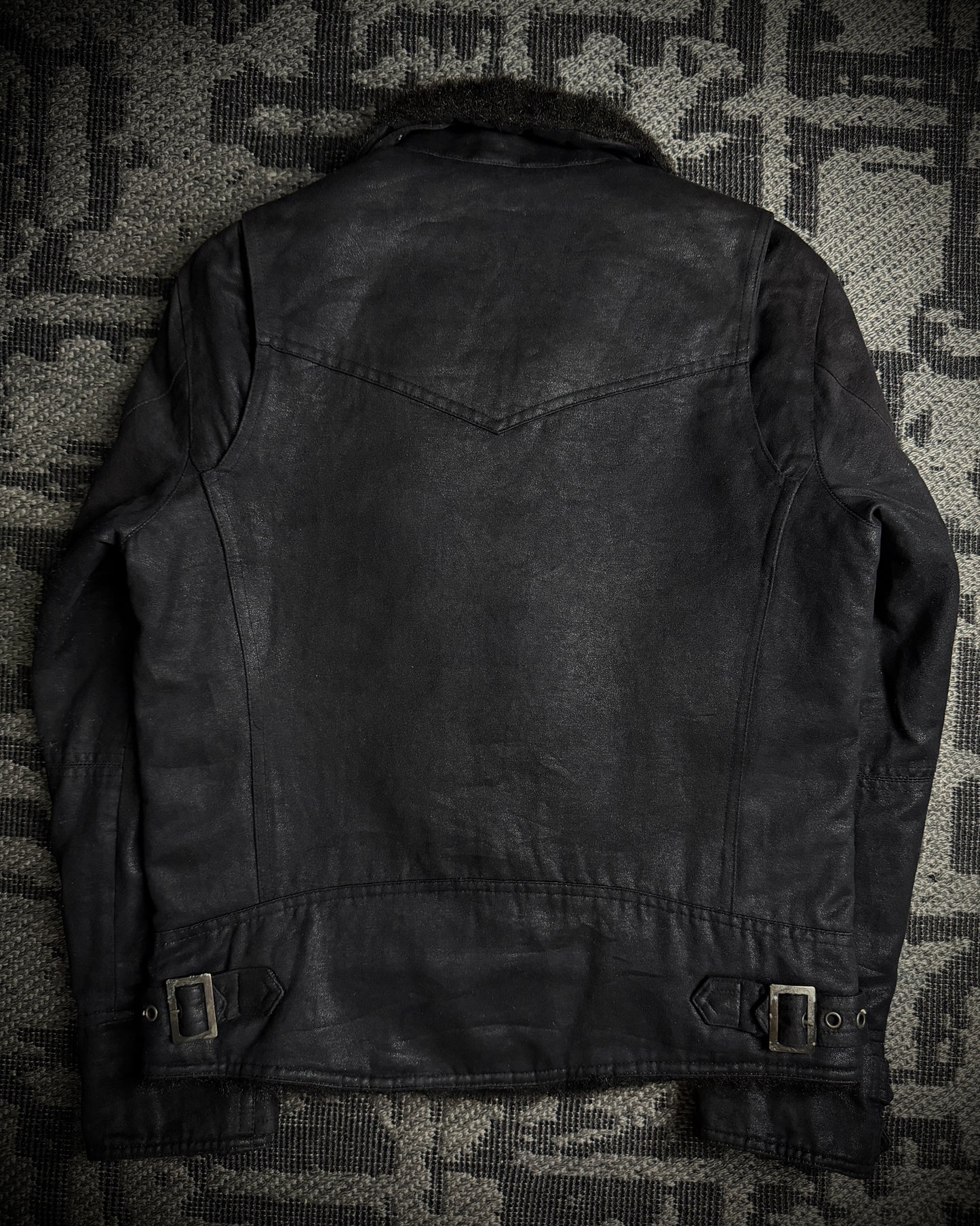 Schlussel Faux Fur Coated Jacket