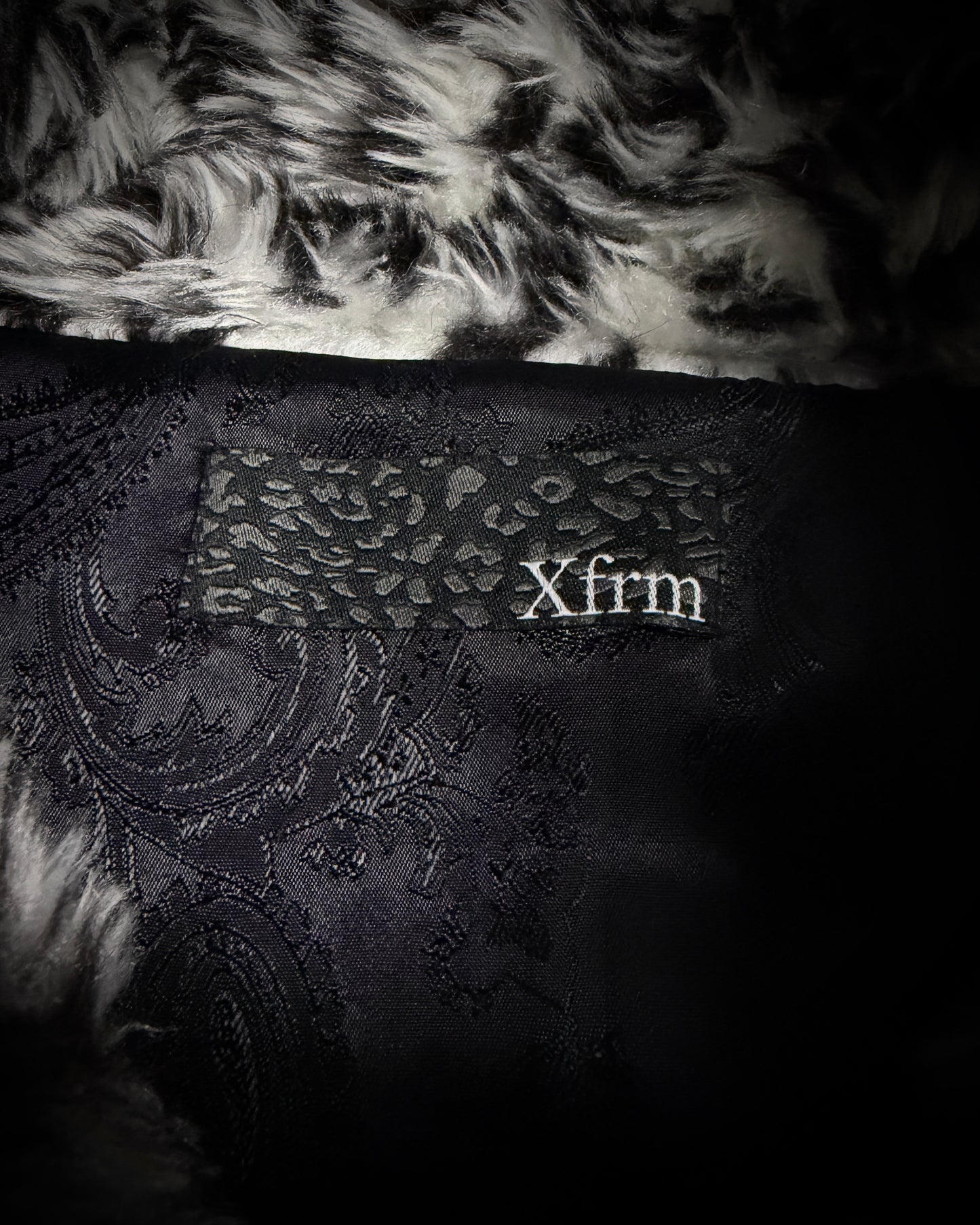 Xfrm Snow Leopard Faux Fur Jacket