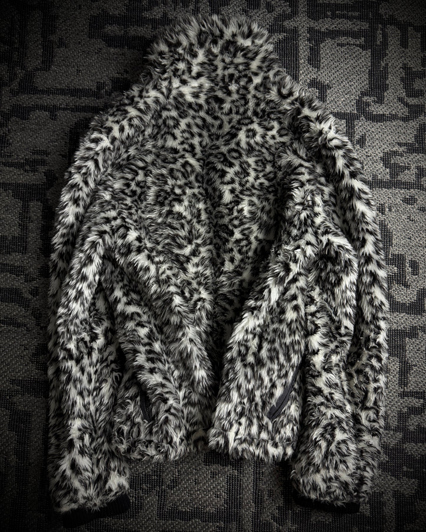 Xfrm Snow Leopard Faux Fur Jacket