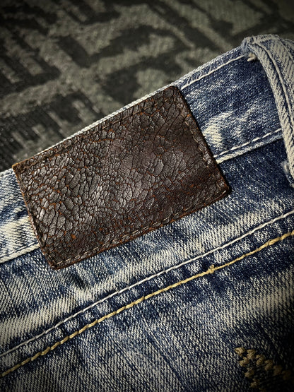 Tornado Mart Tribal Flared Jeans (M)