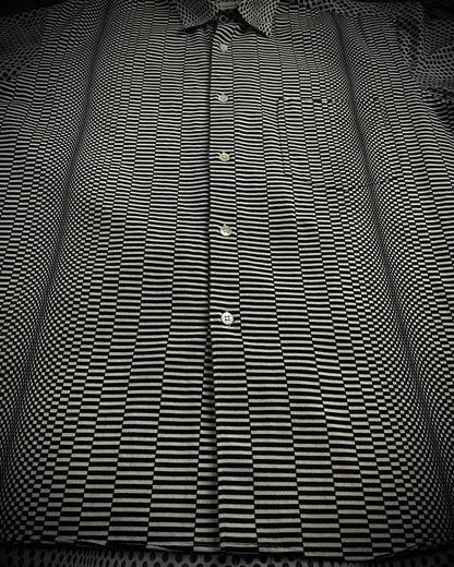 COMME des GARÇONS SHIRT (Early 2000s) Mixed Pattern Short Sleeve