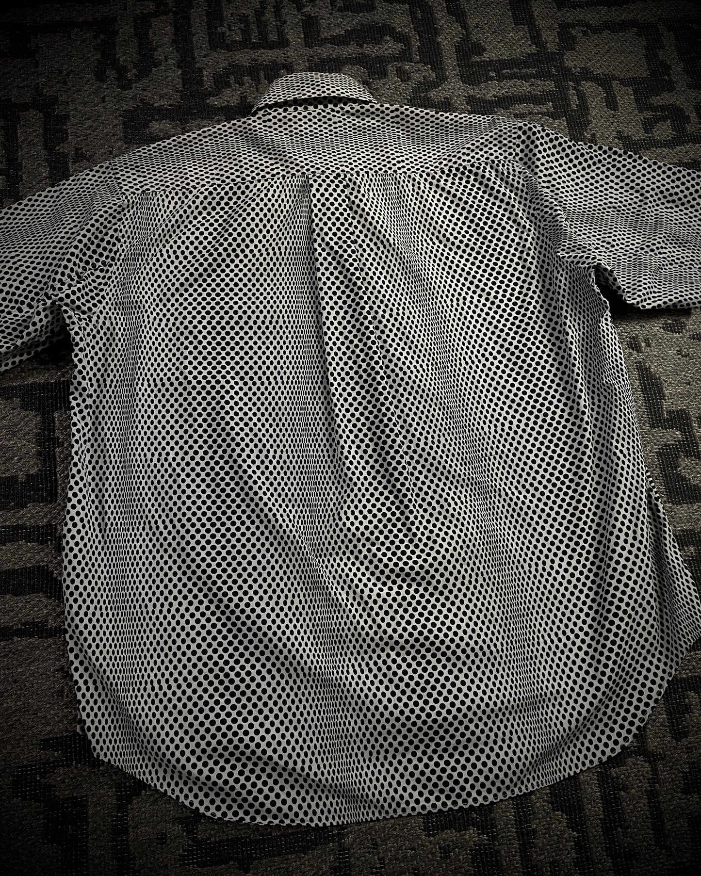 COMME des GARÇONS SHIRT (Early 2000s) Mixed Pattern Short Sleeve