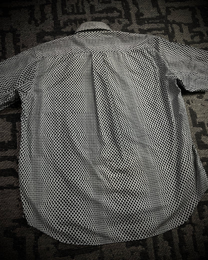 COMME des GARÇONS SHIRT (Early 2000s) Mixed Pattern Short Sleeve
