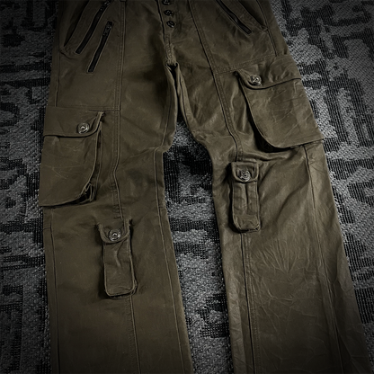 Tornado Mart Tactical Waxed Multiple Pocket Pants