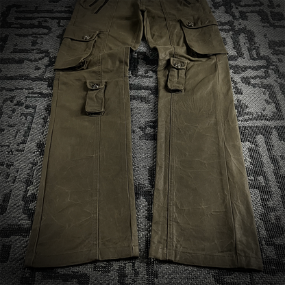 Tornado Mart Tactical Waxed Multiple Pocket Pants