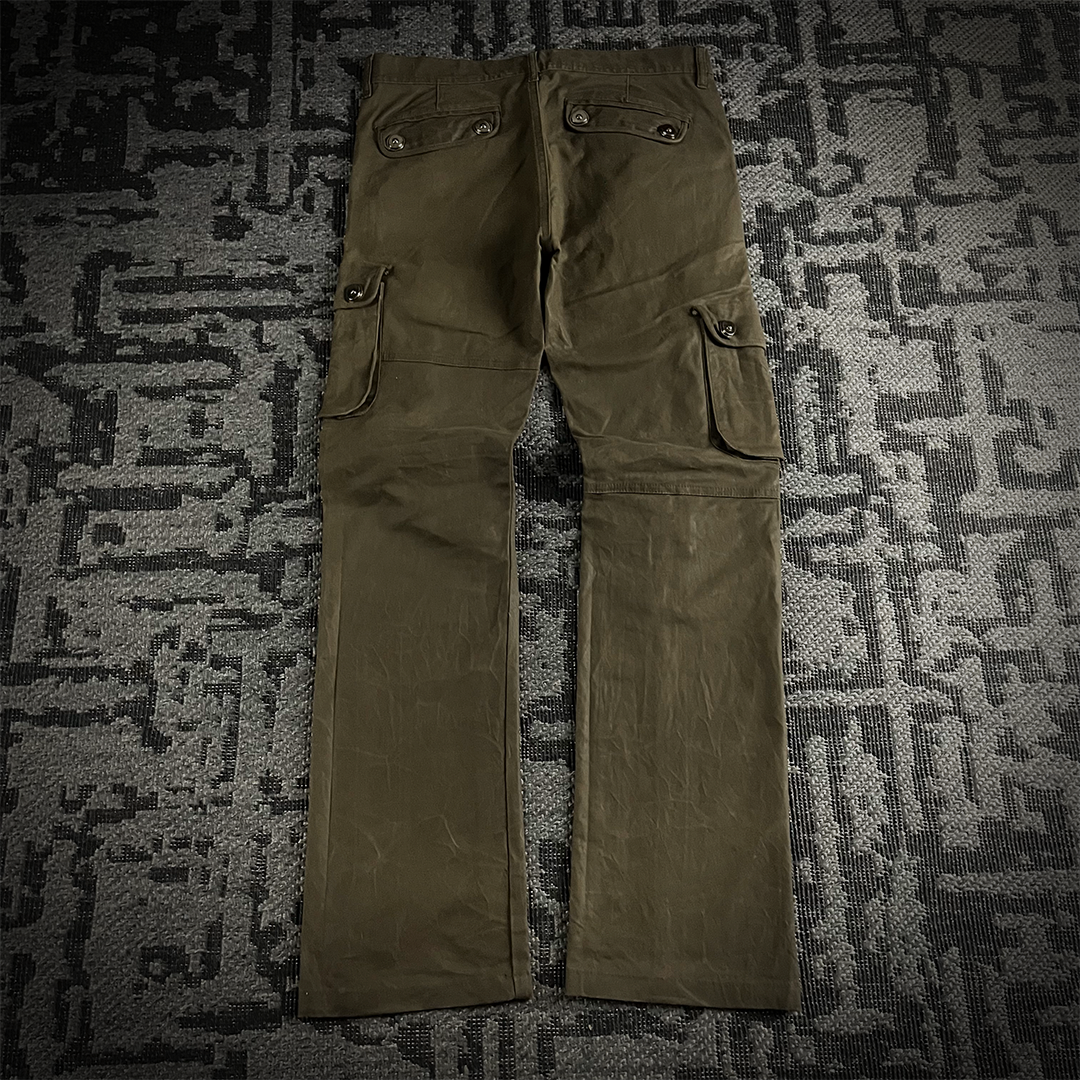 Tornado Mart Tactical Waxed Multiple Pocket Pants
