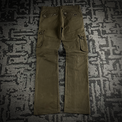 Tornado Mart Tactical Waxed Multiple Pocket Pants