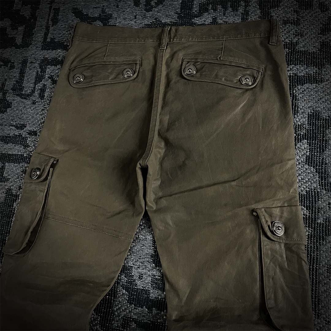 Tornado Mart Tactical Waxed Multiple Pocket Pants
