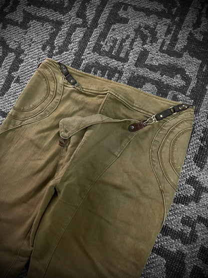 Share Spirit Geometry Hooks Flared Pants