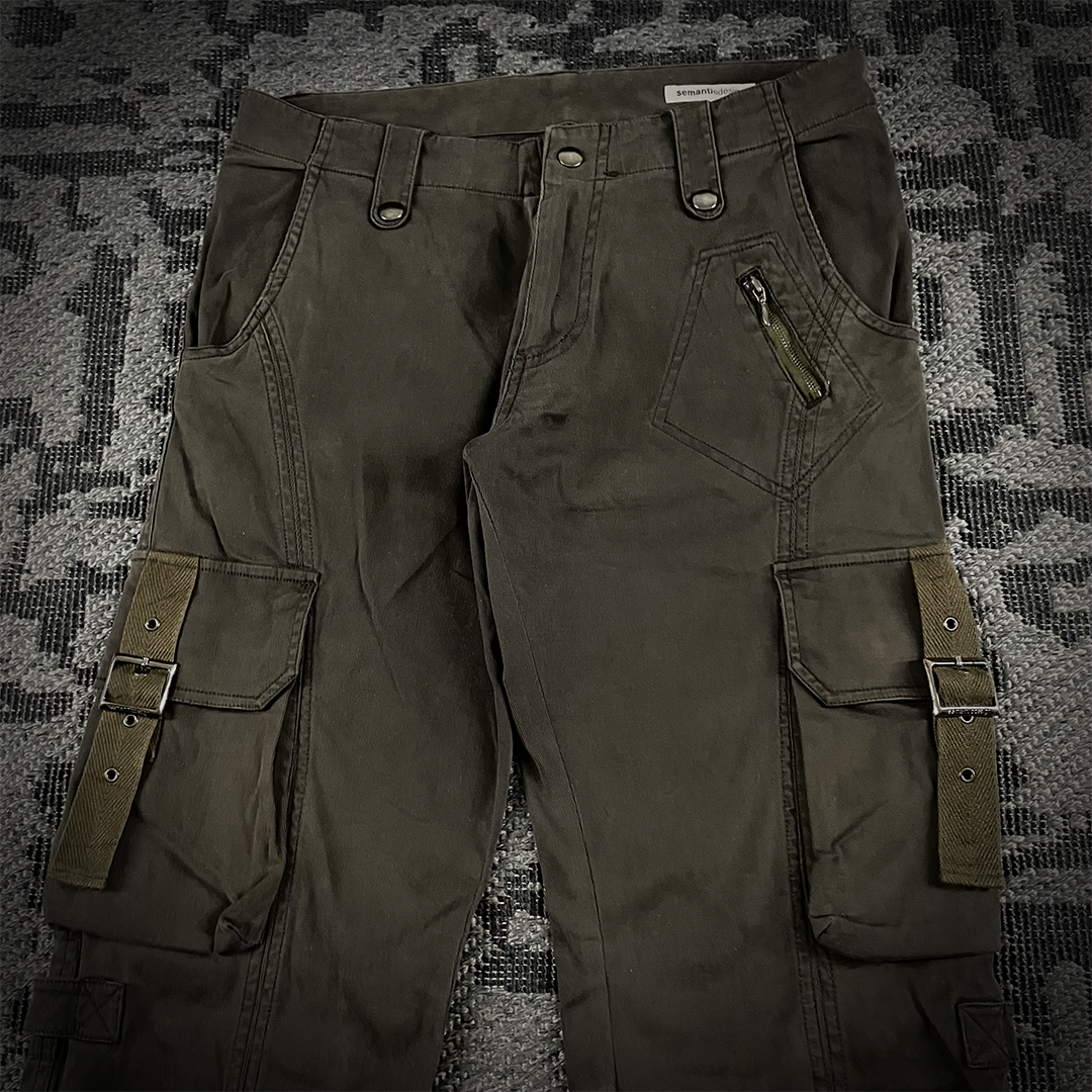 Semantic Design Tactical Multiple Pocket Cargo Pants